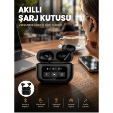 Kablosuz Bluetooth Kulaklık Pro Yeni Nesil Dokunmatik Kontrol Yeni Nesil - Lisinya