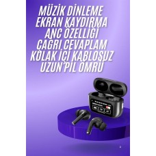 2.Nesil Pro Ekranlı Sesli Görüşme Yapabilen Kablosuz Bluetooth Kulaklık - Lisinya