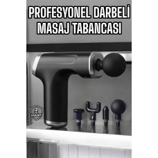 Masaj Tabancası 4 Başlıklı Kas ve Vücut Ağrıları İçin Şarjlı Darbeli - Lisinya Masaj Tabancası 4 Başlıklı Kas ve Vücut Ağrıları İçin Şarjlı Darbeli - Lisinya
