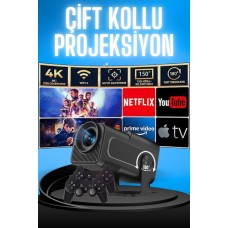 Projektör Siyah Android Taşınabilir Sinema Projeksiyon Wifi Destekli En Güncel Sürüm Akıllı - Lisinya Projektör Siyah Android Taşınabilir Sinema Projeksiyon Wifi Destekli En Güncel Sürüm Akıllı - Lisinya