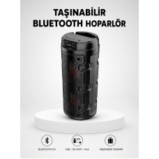 Bluetooth 5.0 Kablosuz Hoparlör Çift Sürücülü Yüksek Ses Kalitesi Kompakt Tasarım - Lisinya Bluetooth 5.0 Kablosuz Hoparlör Çift Sürücülü Yüksek Ses Kalitesi Kompakt Tasarım - Lisinya