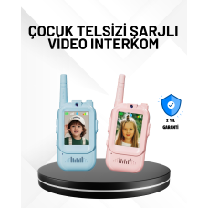 3–12 Yaş Çocuklara Uygun Görüntülü Walkie Talkie Seti - Lisinya 3–12 Yaş Çocuklara Uygun Görüntülü Walkie Talkie Seti - Lisinya