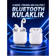 2.Nesil Yeni Model TWS Bluetooth Kulaklık Dokunmatik Kontrol Yüksek Ses Kaliteli - Lisinya