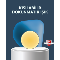 Hareket Sensörlü USB Şarjlı LED Gece Lambası Enerji Tasarruflu - Lisinya