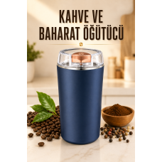 Kahve Ve Baharat Öğütücü Paslanmaz Çelik Dayanıklı Kolay Kullanım - Lisinya