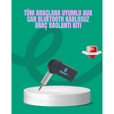 Taşınabilir Bluetooth AUX Araç Müzik ve Konuşma Kiti - Lisinya