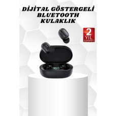 Kablosuz Kulak İçi Bluetooth Kulaklık Stereo Dokunmatik Kontrollü Kulaklık - Lisinya