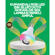 Bluetooth Hoparlörlü LED Ampul – 12W Enerji Tasarruflu - Lisinya