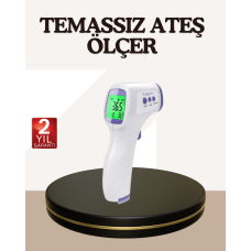 Kızılötesi Alından Temassız Ateş Ölçer Akıllı Sesli Uyarı - Lisinya