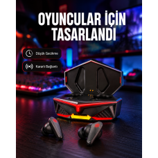 Led Işıklı Metal Kasa Kablosuz  Kulaklık Yeni Nesil - Lisinya
