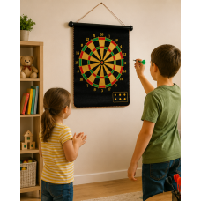 Güvenli Manyetik Dart Seti 6 Dart Oklu Eğlenceli Hedef Oyunu - Lisinya
