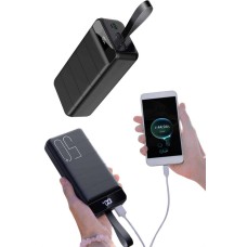 Taşınabilir Powerbank 50.000 mAh 4 Girişli Hızlı Şarj Led Göstergeli Fenerli Şarj - Lisinya Taşınabilir Powerbank 50.000 mAh 4 Girişli Hızlı Şarj Led Göstergeli Fenerli Şarj - Lisinya