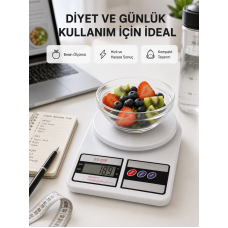 Taşınabilir Hassas Tartı – 5kg Kapasite, 1g Ölçüm, Gram ve Ons Desteği Yeni Nesil - Lisinya Taşınabilir Hassas Tartı – 5kg Kapasite, 1g Ölçüm, Gram ve Ons Desteği Yeni Nesil - Lisinya