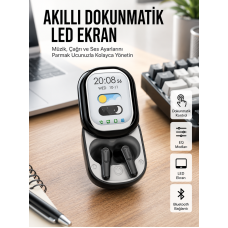 ENC Destekli Bluetooth 5.4 Kulaklık – EQ Ayarlı, Akıllı Kutulu - Lisinya