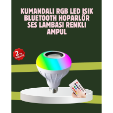 Hoparlörlü LED Ampul – Ev ve Ofis İçin Akıllı Aydınlatma Çözümü - Lisinya Hoparlörlü LED Ampul – Ev ve Ofis İçin Akıllı Aydınlatma Çözümü - Lisinya