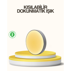 Hareket Algılayan LED Gece Lambası Mıknatıslı Duvar Montajlı - Lisinya