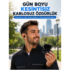 Bluetooth 5.0 Kulaklık – LED Ekranlı Şarj Kutusu Yeni Nesil - Lisinya