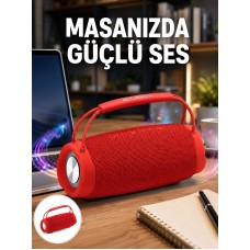10W Güçlü Stereo Ses Sunan IPX6 Bluetooth Hoparlör Yeni Nesil - Lisinya