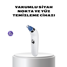 Vakumlu Siyah Nokta Temizleme Cihazı – 5 Kademe Güç ve 4 Başlıklı Derin Cilt Bakımı - Lisinya