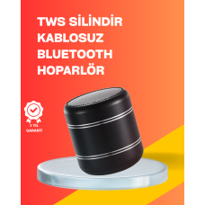 Mini Silindir Kablosuz Hoparlör Güçlü Ses 4W Bas + TWS Senkron Özellik - Lisinya Mini Silindir Kablosuz Hoparlör Güçlü Ses 4W Bas + TWS Senkron Özellik - Lisinya