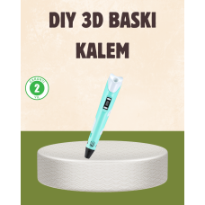 ABS ve PLA Filament Destekli 3D Yazıcı Kalem - Lisinya