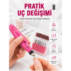 12v Çok Fonksiyonlu Tırnak Bakım Cihazı Yeni Nesil - Lisinya