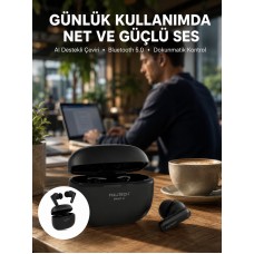 Akıllı Çeviri Destekli Bluetooth Kulaklık Profesyonel Ses Deneyimi Yeni Nesil - Lisinya