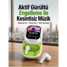 Gürültü Engelleyici Uzun Pil Ömürlü Stereo Bluetooth Kulak İçi Kulaklık - Lisinya