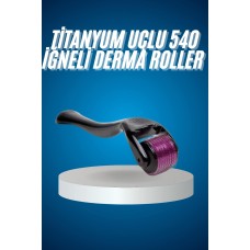 Titanyum Uçlu Derma Roller 540 İğneli 1 mm Gözenek Azaltıcı Akne İzlerine Uygun - Lisinya