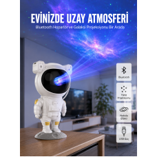 Yıldız ve Ay Efektli Uzaktan Kumandalı Projeksiyon Lamba - Lisinya Yıldız ve Ay Efektli Uzaktan Kumandalı Projeksiyon Lamba - Lisinya