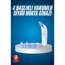 4 Başlıklı Vakumlu Siyah Nokta Ve Yüz Temizleme Cihazı - Lisinya