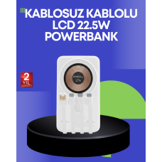Çoklu Kablo Çıkışlı Taşınabilir Powerbank Kompakt Tasarım - Lisinya Çoklu Kablo Çıkışlı Taşınabilir Powerbank Kompakt Tasarım - Lisinya