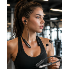 Extra Bass Kablosuz Kulaklık Uzun Bataryalı Neckband Tasarım - Lisinya