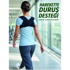 Dik Duruş Aparatı Klavikula Köprücük Kemiği ve Omuz Destekleyici Bandaj - Lisinya
