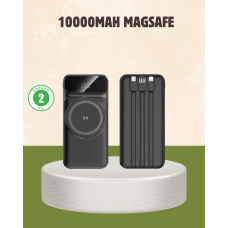 10000 mAh Kablosuz Powerbank – 15W Hızlı Şarj,  Type-C Çoklu Çıkışlı - Lisinya