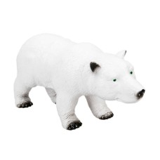 Yumuşak Soft Sesli Vahşi Hayvanlar Dünyası 27 cm - Kutup Ayısı (Lisinya)
