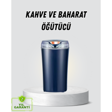 Kahve ve Baharat Öğütücü Otomatik Mekanizmalı Dayanıklı Çelik - Lisinya