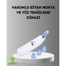 Siyah Nokta ve Gözenek Temizleyici Vakumlu Cihaz – Masajlı Derin Temizlik Teknolojisi - Lisinya