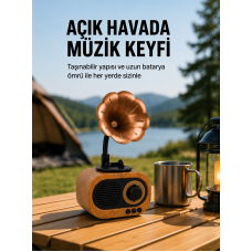 Taşınabilir Mini Retro Radyo Bluetooth Hoparlör USB SD AUX Destekli Yeni Nesil - Lisinya Taşınabilir Mini Retro Radyo Bluetooth Hoparlör USB SD AUX Destekli Yeni Nesil - Lisinya