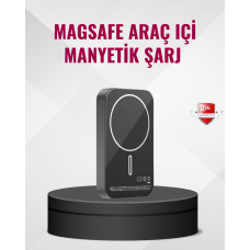 MagSafe Araç Telefon Tutucu 15W Hızlı Şarj Type-C Girişli - Lisinya MagSafe Araç Telefon Tutucu 15W Hızlı Şarj Type-C Girişli - Lisinya