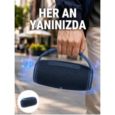 Net Stereo Ses Sunan IPX5 Su Geçirmez Bluetooth Hoparlör Yeni Nesil - Lisinya