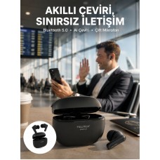 Gürültü Engelleyici TWS Kulaklık Uzun Pil Ömürlü ve Suya Dayanıklı Yeni Nesil - Lisinya