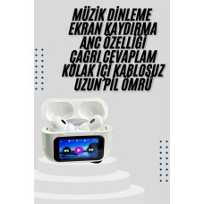 Dokunmatik Ekranlı Air Pro 2 ANC Kulaklık Kablosuz Çok Fonksiyonlu - Lisinya