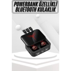 Kablosuz Bluetooth Kulaklık Powerbank Özellikli Göstergeli Hd Mikrofon - Lisinya