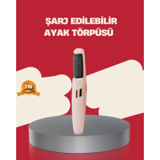 360° Etkili Elektrikli Ayak Bakım Aleti Nasır Giderici - Lisinya