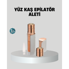 Kadınlar İçin Yüz ve Kaş Epilatörü – Hassas Cilt Dostu, Pil ile Çalışan, Taşınabilir ve Şık Tasarım - Lisinya