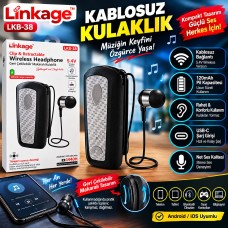LKB-38 Makaralı Bluetooth Kulaklık - Lisinya LKB-38 Makaralı Bluetooth Kulaklık - Lisinya