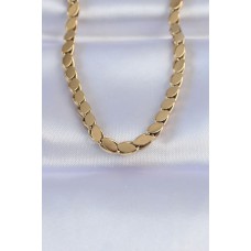 316L Çelik Gold Renk Arpa Model Kolye - Lisinya 316L Çelik Gold Renk Arpa Model Kolye - Lisinya