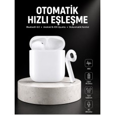 Yeni Nesil Dokunmatik Kontrol Çağrı Cevaplayabilen Kablosuz Bluetooth Kulaklık - Lisinya Yeni Nesil Dokunmatik Kontrol Çağrı Cevaplayabilen Kablosuz Bluetooth Kulaklık - Lisinya