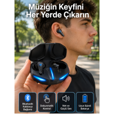 Wireless Gaming Kulaklık Mikrofonlu Bluetooth Oyuncu Kulaklığı - Lisinya Wireless Gaming Kulaklık Mikrofonlu Bluetooth Oyuncu Kulaklığı - Lisinya